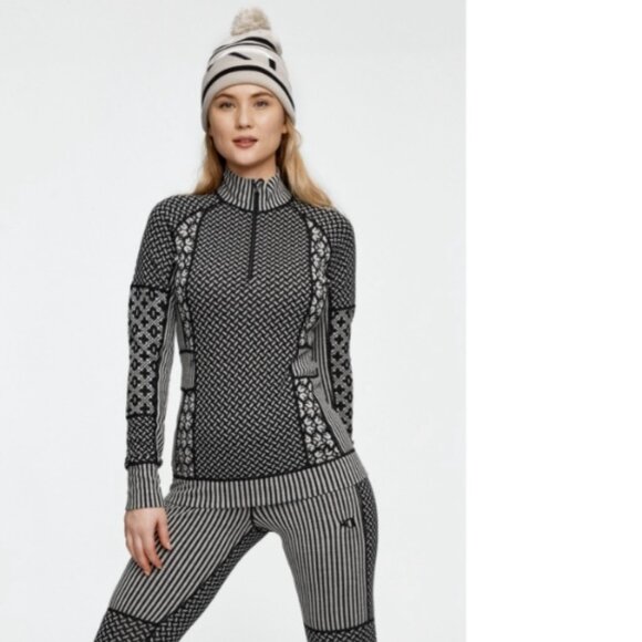 Kari Traa Smekker Half-Zip Base Layer Top - Women's XL/Black STY: 622681 NWT - Picture 3 of 9